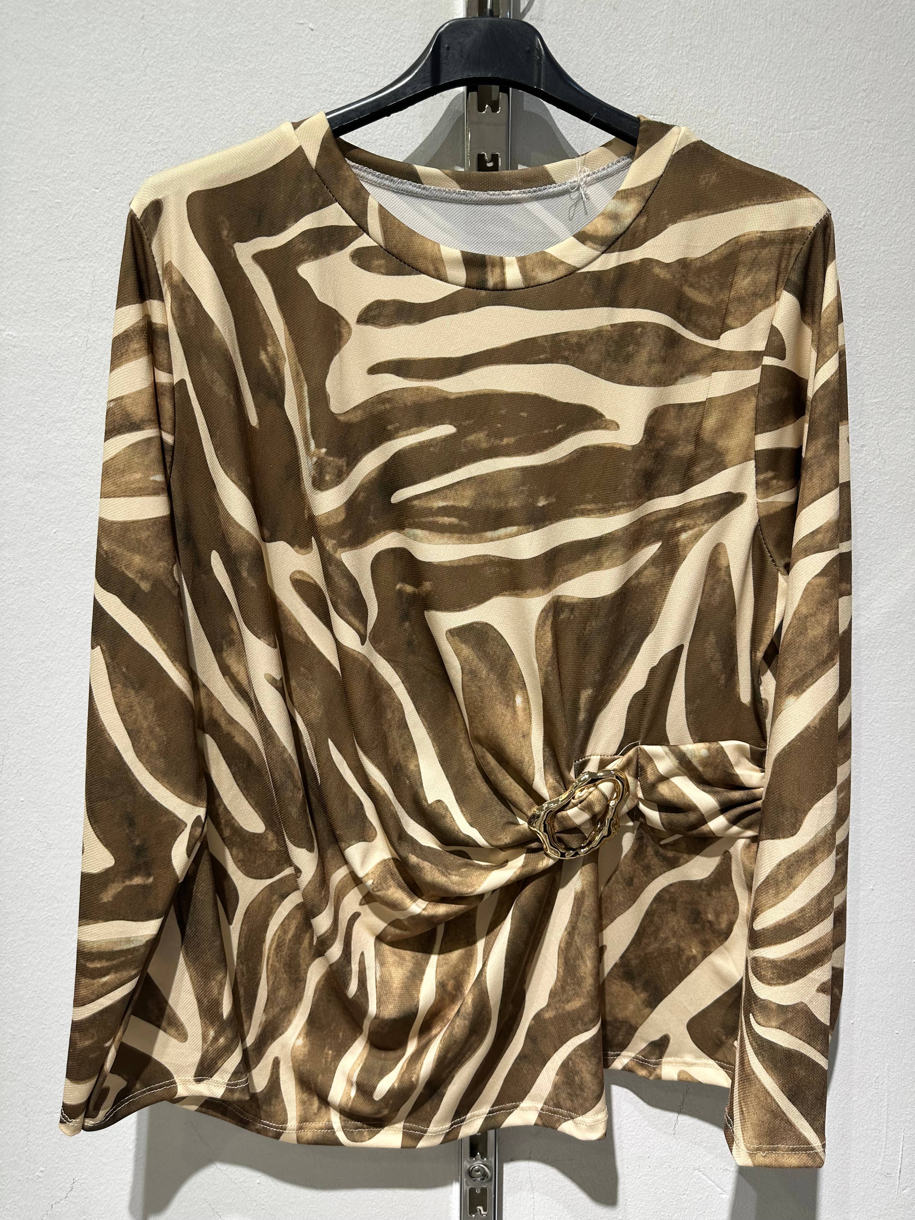 Only Yuan – Engroshandel Bluse - Dame – ref 13901 bluse med print5