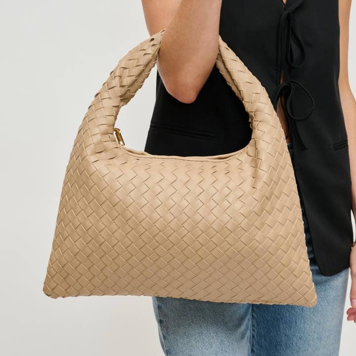 Urban Expressions - Wholesale Shoulder Bag - Women's - Leah Woven Hobo