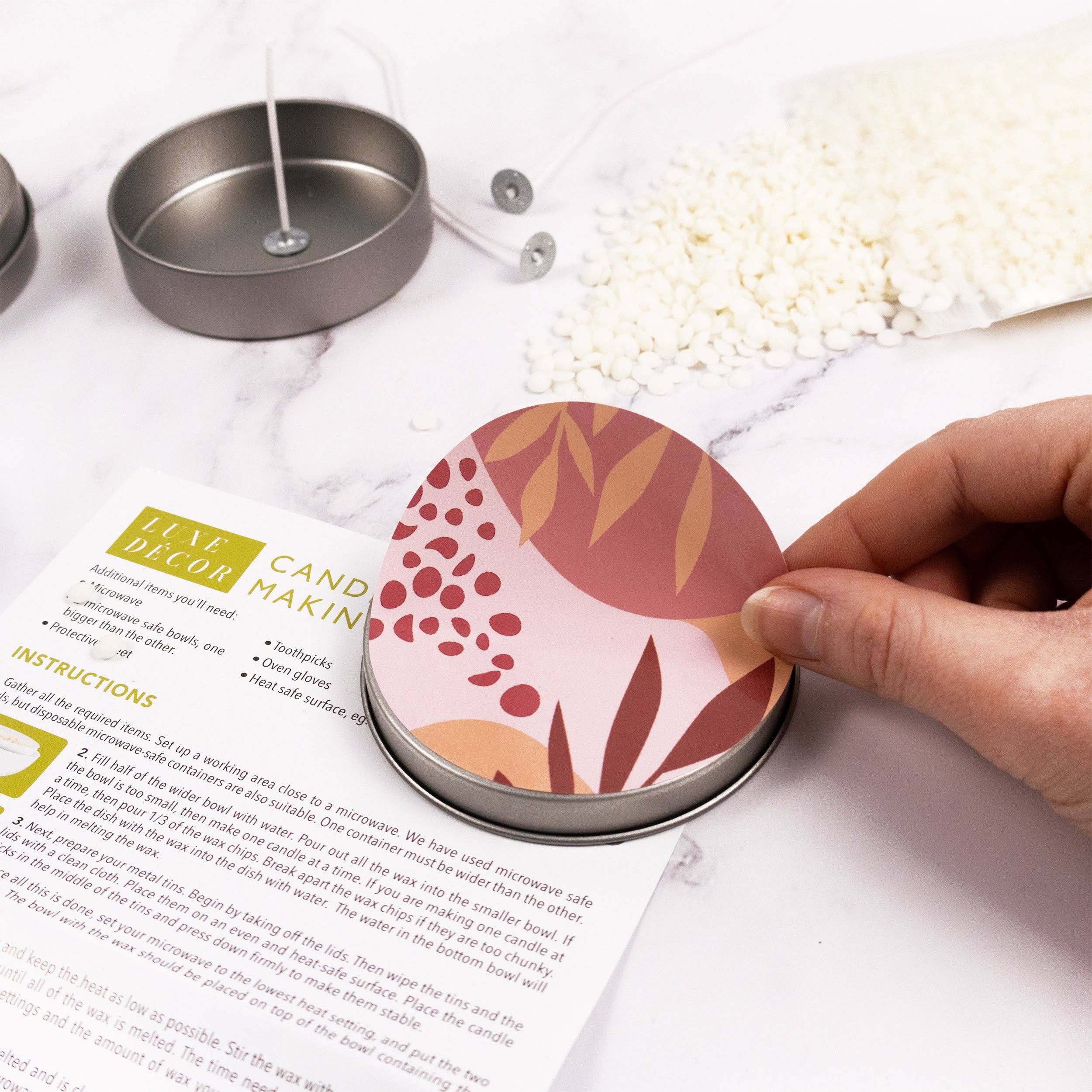 Robert Frederick Ltd - Vente Kit de bricolage - Kit de Fabrication de Bougies Luxe Décor3