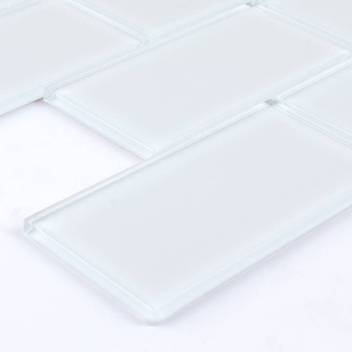 WS Tiles - Vente Carrelages muraux - Carreau de mosaïque en verre de 3" x 6", dosseret pour cuisine et salle de bain - 5 pieds carrés par carton91