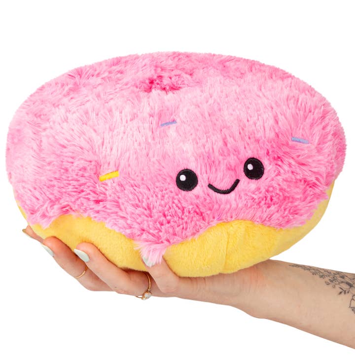 Snugglemi Snackers Pink Donut (5") for engroshandel hos Squishable EU