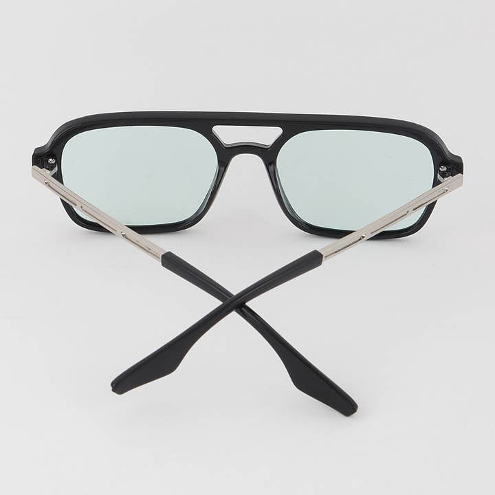 Blanda färg Blocky Aviator solglasögon för wholesale på Faire2