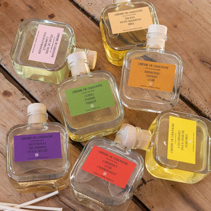 Cirerie de Gascogne (US/CAN)-Distributed by Scents of Europe - Vente Diffuseur à tiges - *ACHETE1OFFERT1* Glycine, Lin, Diffuseur de Parfum en Roseau Coton2