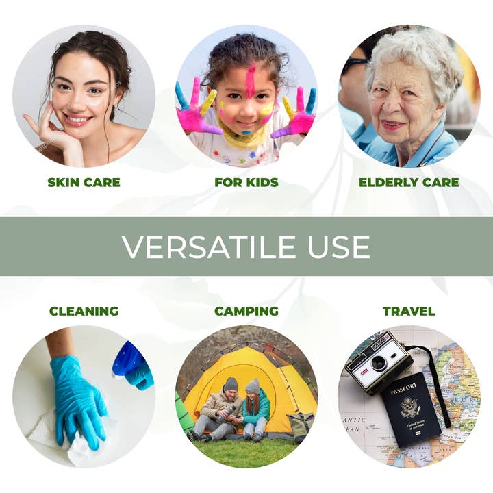 Luzia - Wholesale Face & Body Wipes - Disposable Ultra Soft Skin Towels4