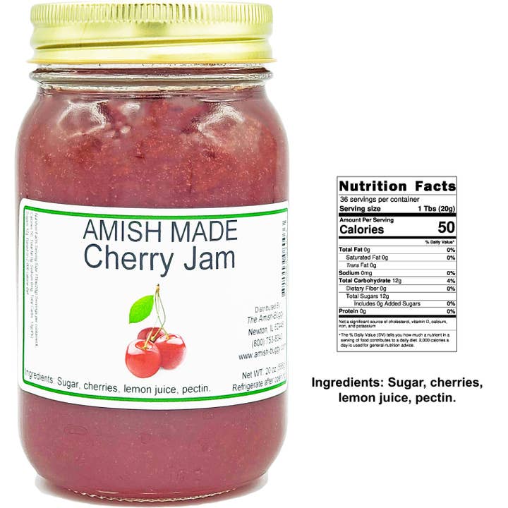 Arndt's Fudgery LLC - Vente Confiture/gelée - Confiture et gelée Amish Made 16 oz18