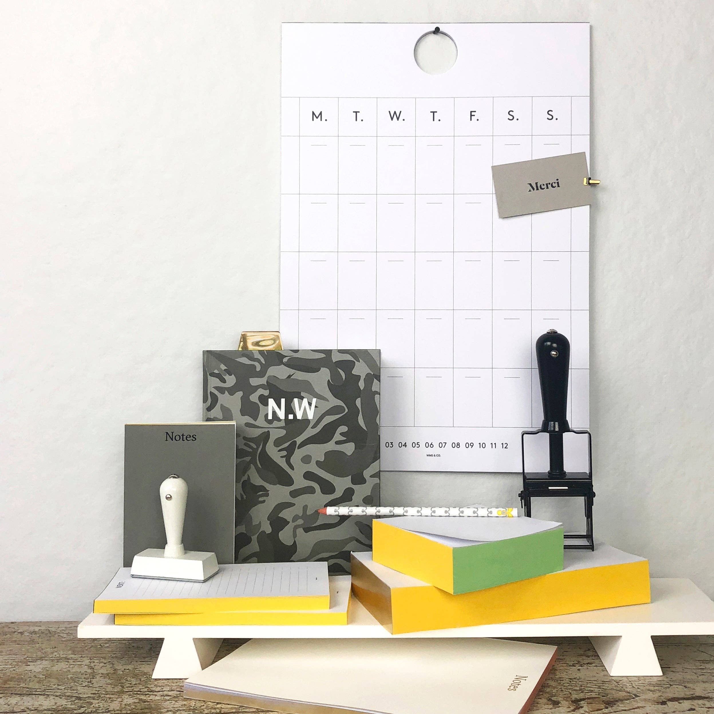 Wms&Co. - Vendita all'ingrosso Diari/agende - Quaderni e taccuini con bordi multicolore in carbone5