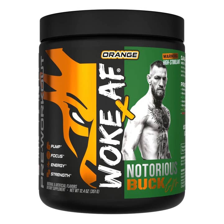 Campus Protein - Wholesale Protein/Superfood Powder - Bucked Up x Conor McGregor WOKE AF