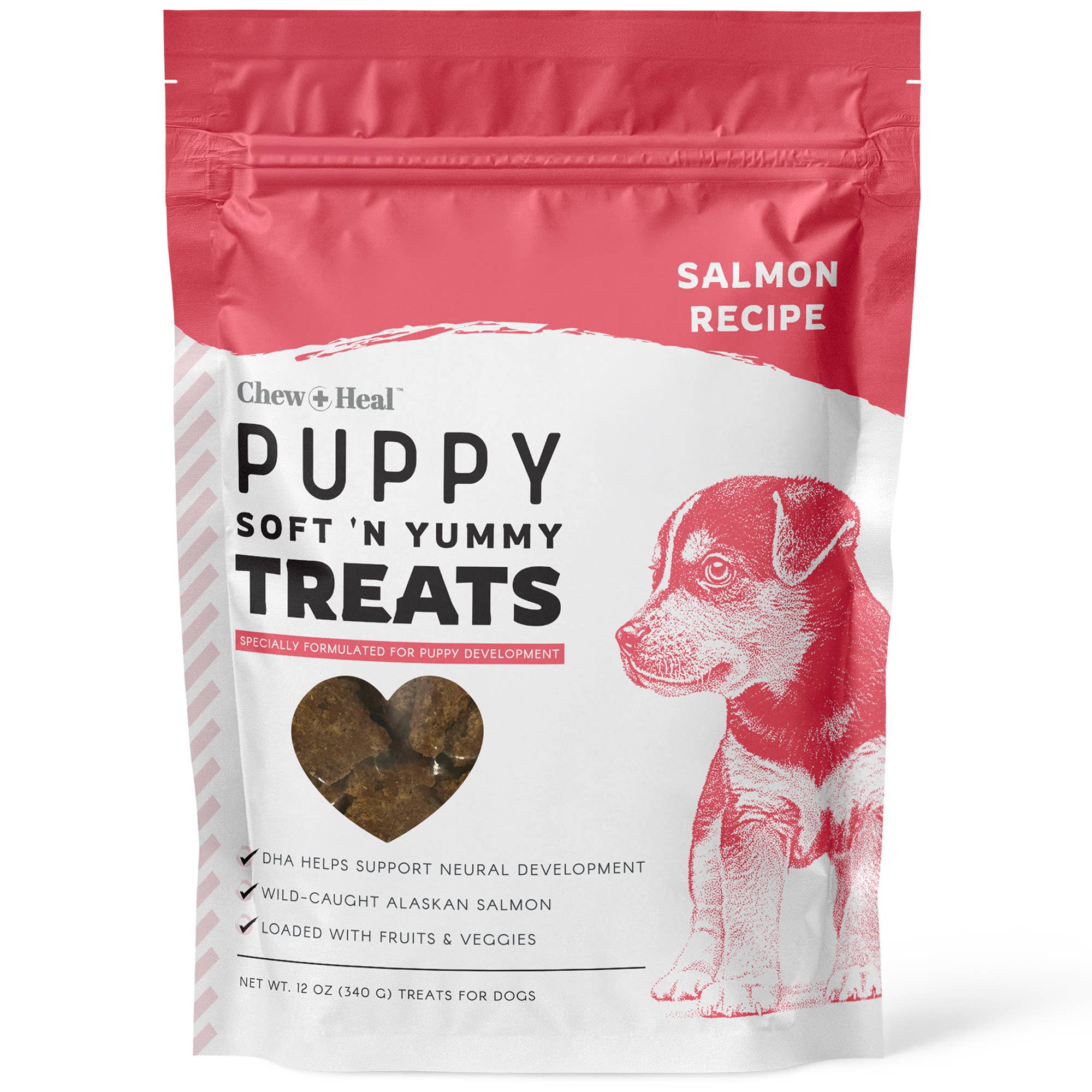 Chew + Heal – Großhandel Leckerlis – Hund – Puppy Wild Alaskan Salmon Limitierte Zutaten Hundesnacks1