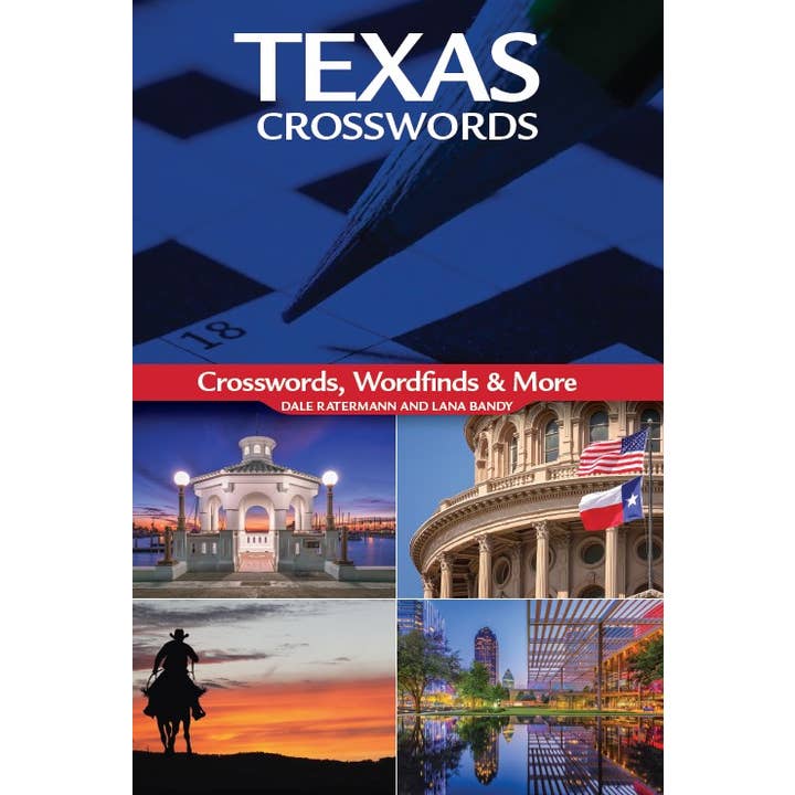 Cardinal Publishers Group - Wholesale Coloring & Activity Book - Adult - Texas Crosswords - Adult Book