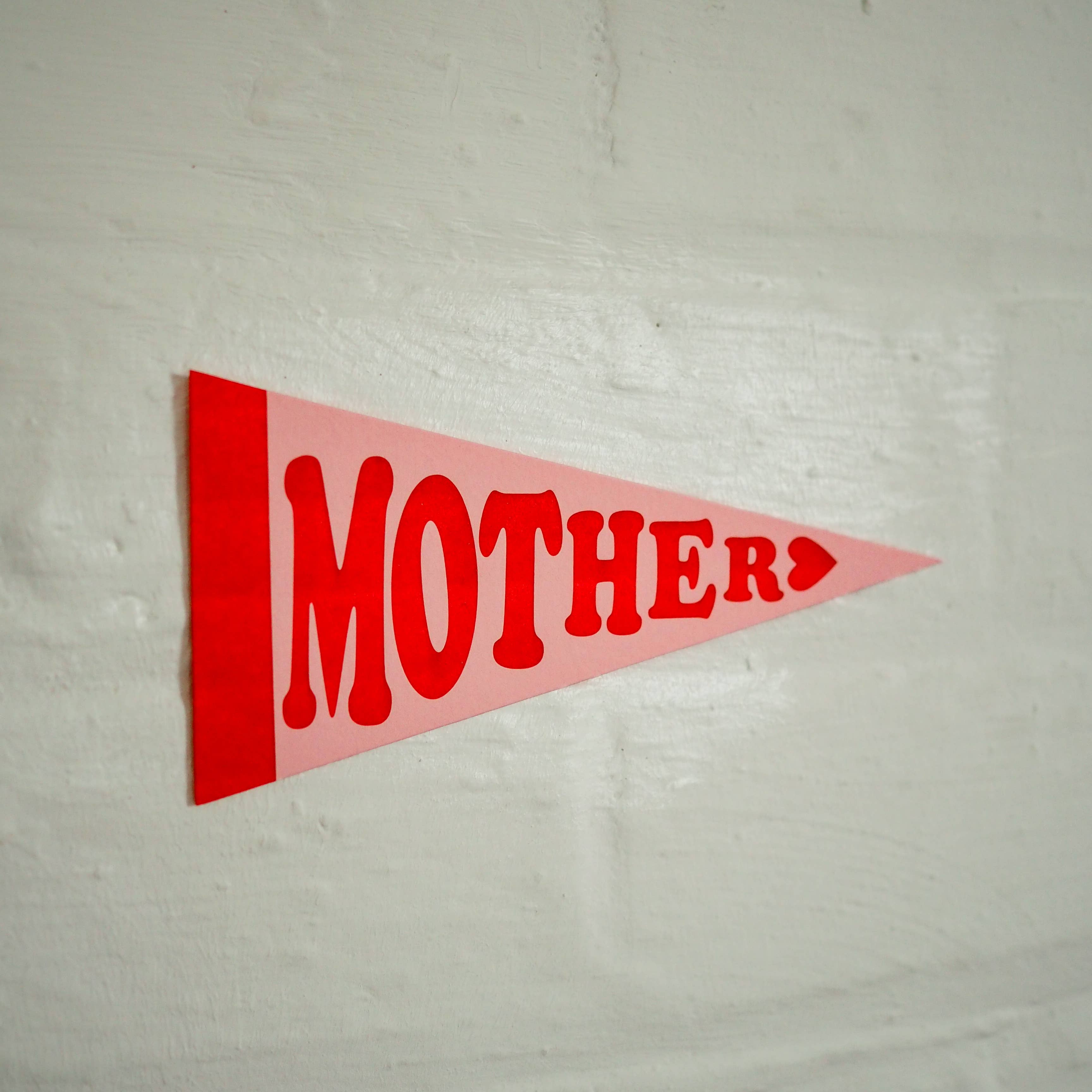 soch and co – wholesale Mother’s Day card – Mother pennant Mothers day card 3