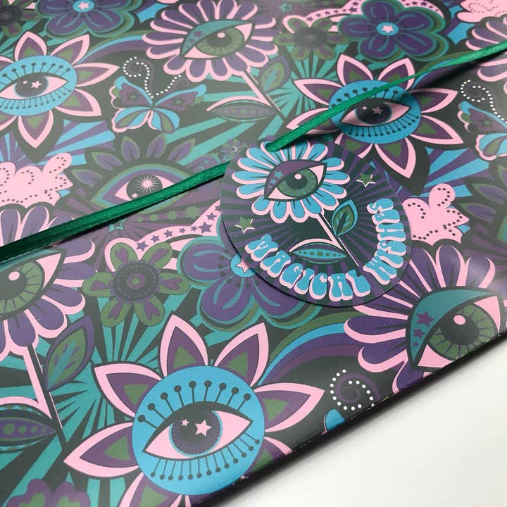 Gift Wrapping Paper, Luxury Gift Wrap, Flower Gift Paper for wholesale by Stan and Gwyn