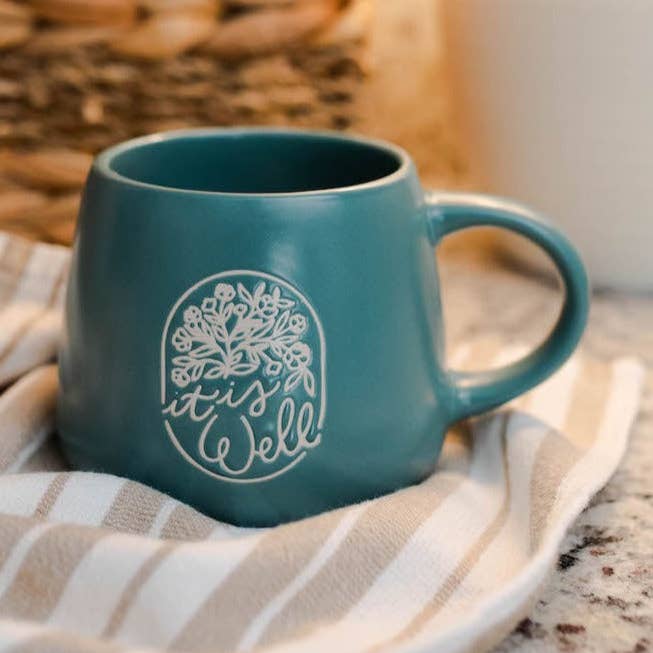 The Daily Grace Co - Wholesale Coffee Mug - It Is Well Mug0