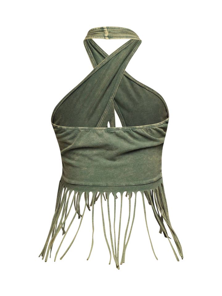 K Too - Wholesale Knit Top - Women's - Fringe halter top14