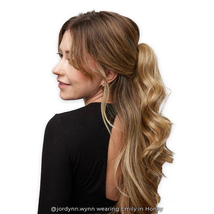 INH Hair - Wholesale Hair Clip - Women's - Emily | Half up Half Down Mini Claw Clip Pony4