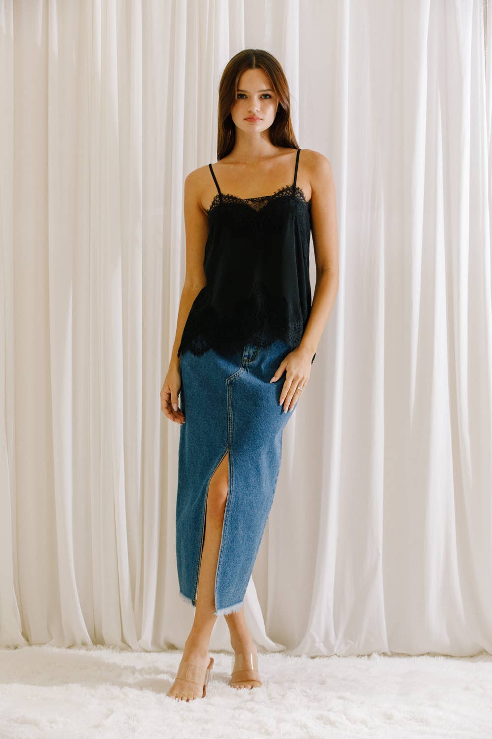 STORIA – wholesale Camisole – Women′s – ST1211- Lace Cami Tank Top5