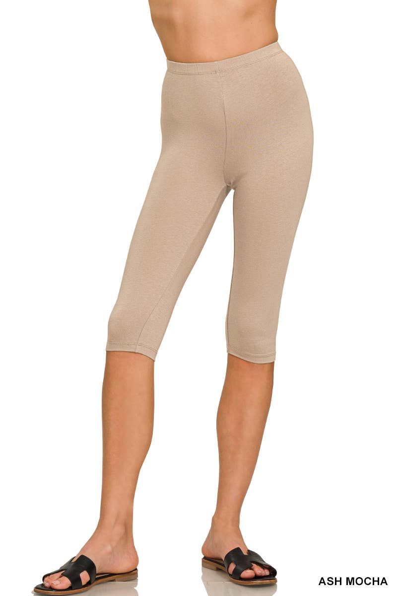 Vanilla Monkey - Wholesale Athletic/Lounge Leggings - Women's - Premium Cotton Capri Leggings0