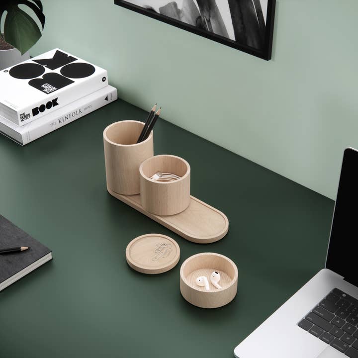 Lawa Design - Wholesale Desk Organizer - Stack Wooden Desk Organizer Set, creative home office decor3