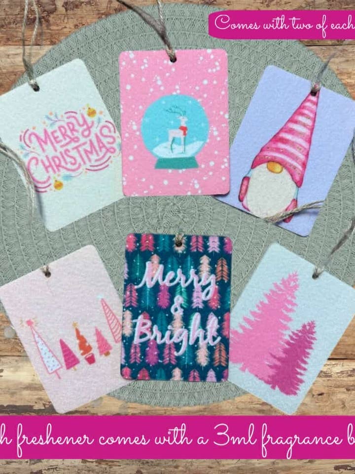 Pacchetto di Natale Rosa per la vendita all'ingrosso da parte di The Prickly Five