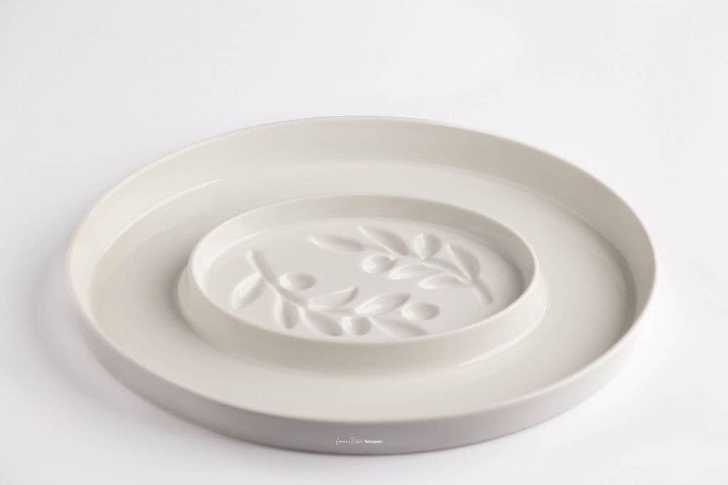 Jeanne Fitz - Wholesale Platter - Olive Oil and Balsamic Vinegar Dipping Platter1