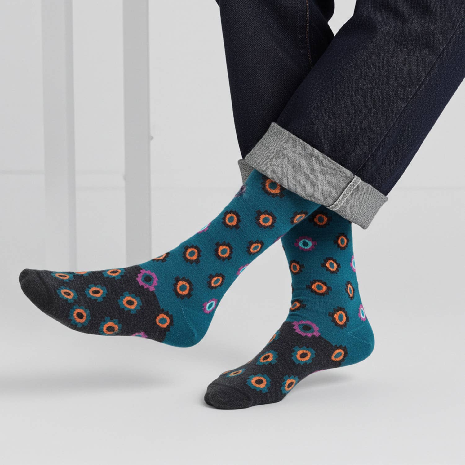 Shupaca Alpaca - Wholesale Socks - Unisex - Alpaca Socks - Incan - Amethyst1