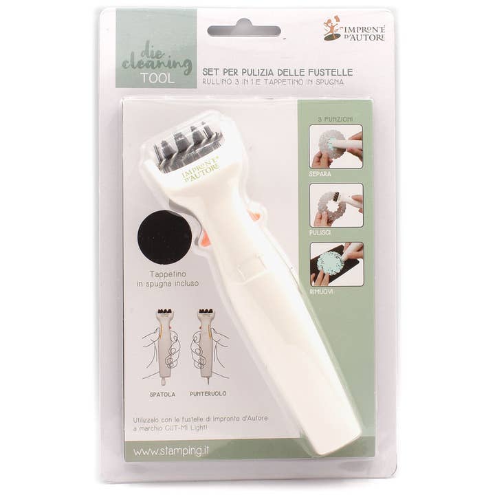 Attrezzo per pulire le fustelle con tappetino - 3 Funzioni per la vendita all'ingrosso da parte di Impronte D'Autore