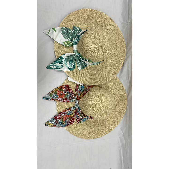 JIJOU CAPRI - Wholesale Straw Hat - Women's - OF5 Fun Summer Straw Hats LOOWIE2