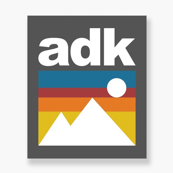 Sticker: The Alpine for wholesale by Pure Adirondacks