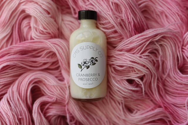 CMS Supply Co - Wholesale Hand Soap/Wash - 4oz Cranberry & Prosecco Wool Wash