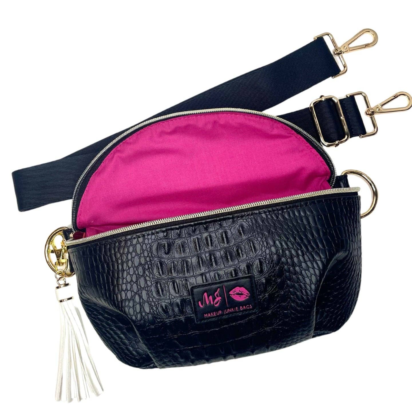 Makeup Junkie Bags – wholesale Belt bag – Women’s – Sidekick Bag Shade of Onyx0