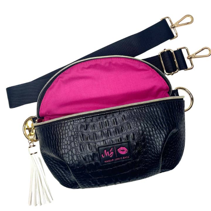 Makeup Junkie Bags – wholesale Belt bag – Women’s – Sidekick Bag Shade of Onyx