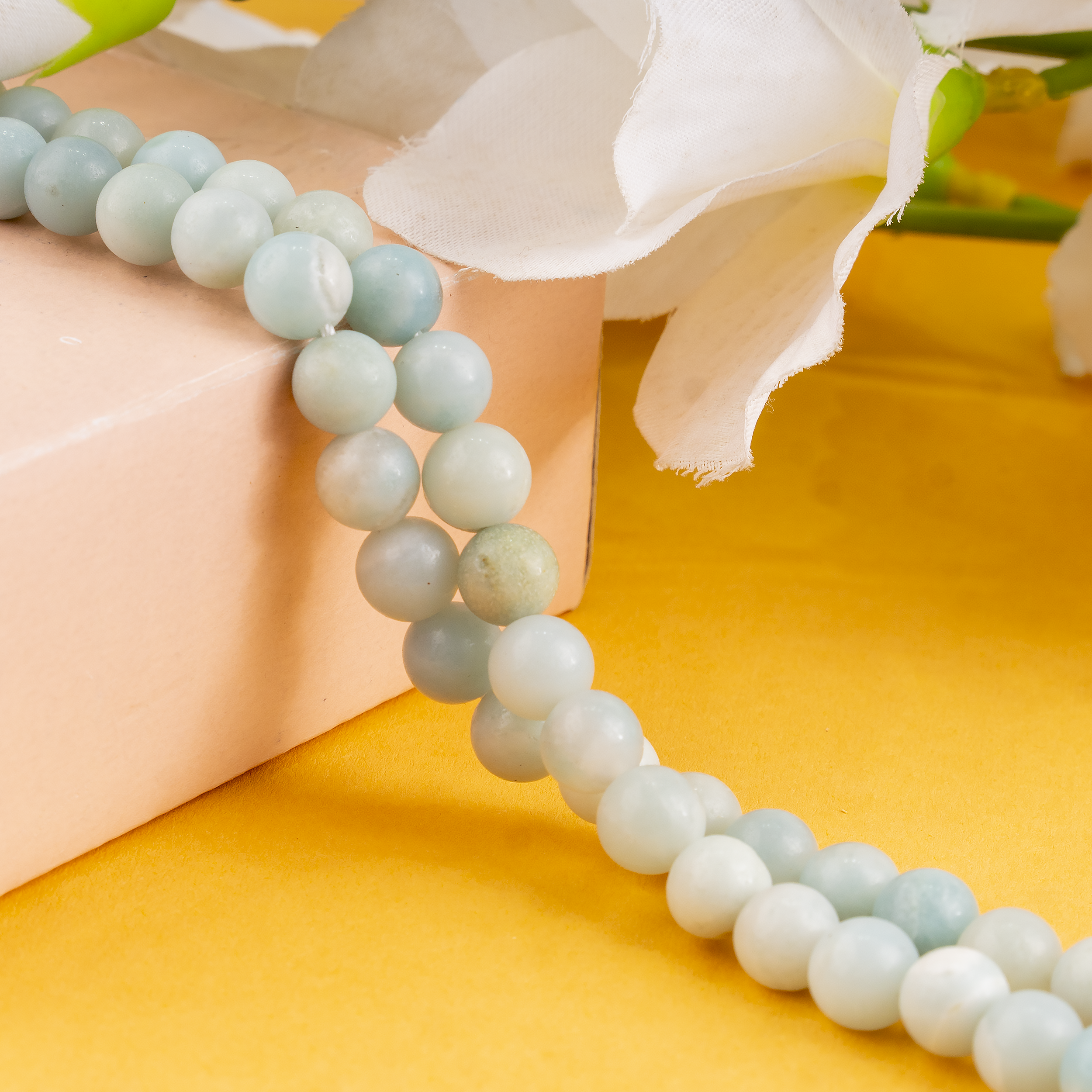 Soothing Crystals Beads - Wholesale Beads - Crystal Round Beads | Amazonite | Gemstone Healing Beads1
