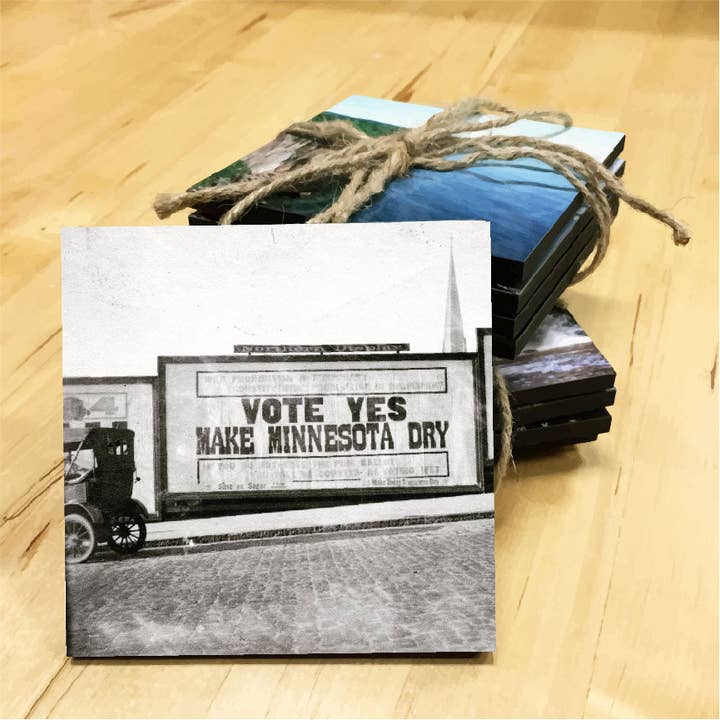 Rösta Ja Förbud Trä-och dalbana för wholesale av Minnesota Awesome