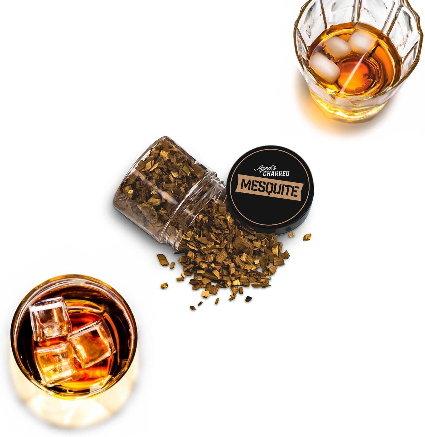 Aged & Charred - Wholesale Kitchen Tool/Gadget - Wood Chip Four Pack - Combo Pack4