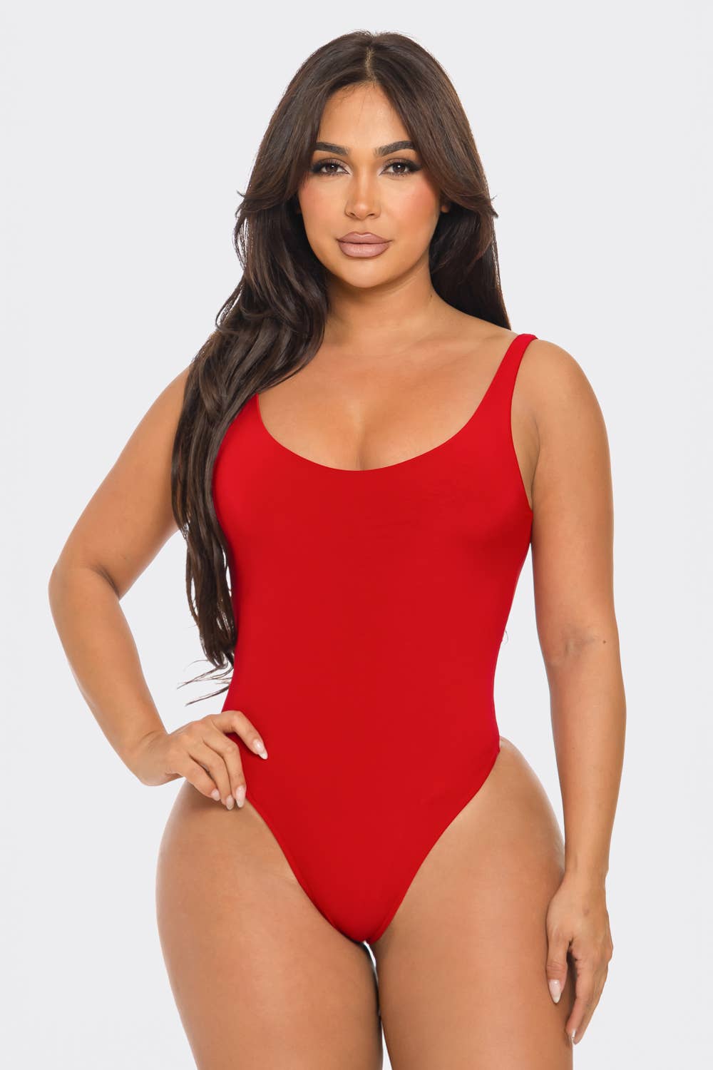 Uptown Apparel - Vente Body – femme - Body doublé de débardeur J351315