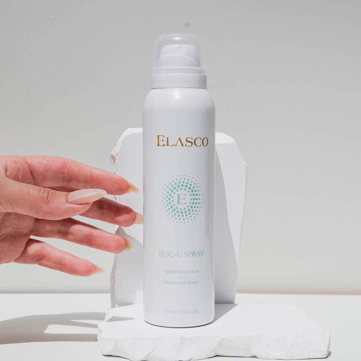 RESC-U SPRAY HYPOCHLOROUS ACID for wholesale by ELASCO Skincare