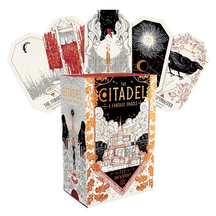 Cardshouse - Wholesale Tarot Cards - The Citadel: A Fantasy Oracle Cards Deck Sterling Ethos