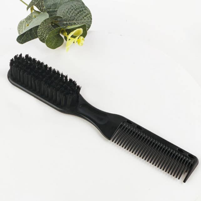 Salon Equipment Pros - Wholesale Hair brush/comb - OP-Tech PRO Barber Fade Brush Cleaning Clipper Brush Combo9