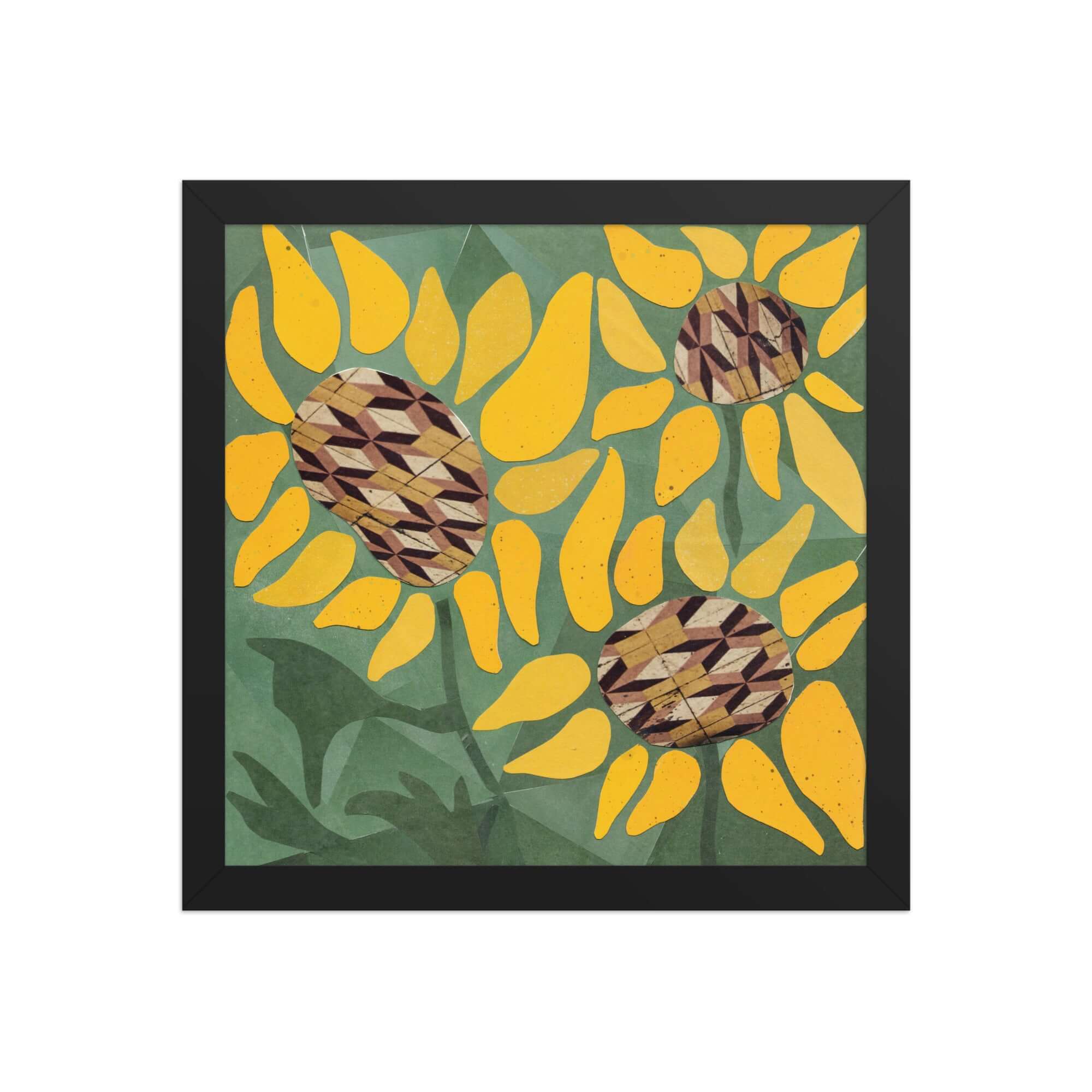 more the merrlier - Wholesale Art Print - Sunflower Collage Art Print10