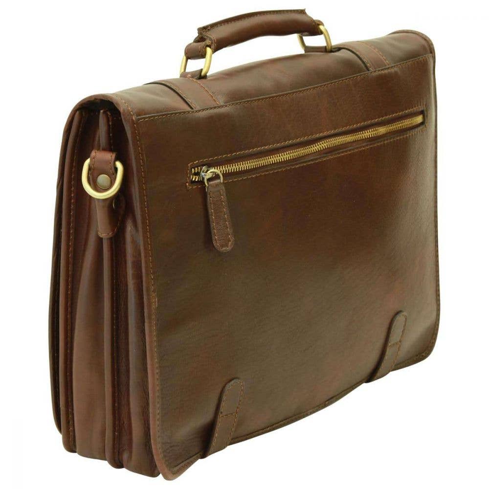 Old Angler Firenze - Wholesale Briefcase - Unisex - Calfskin Nappa Leather Briefcase26