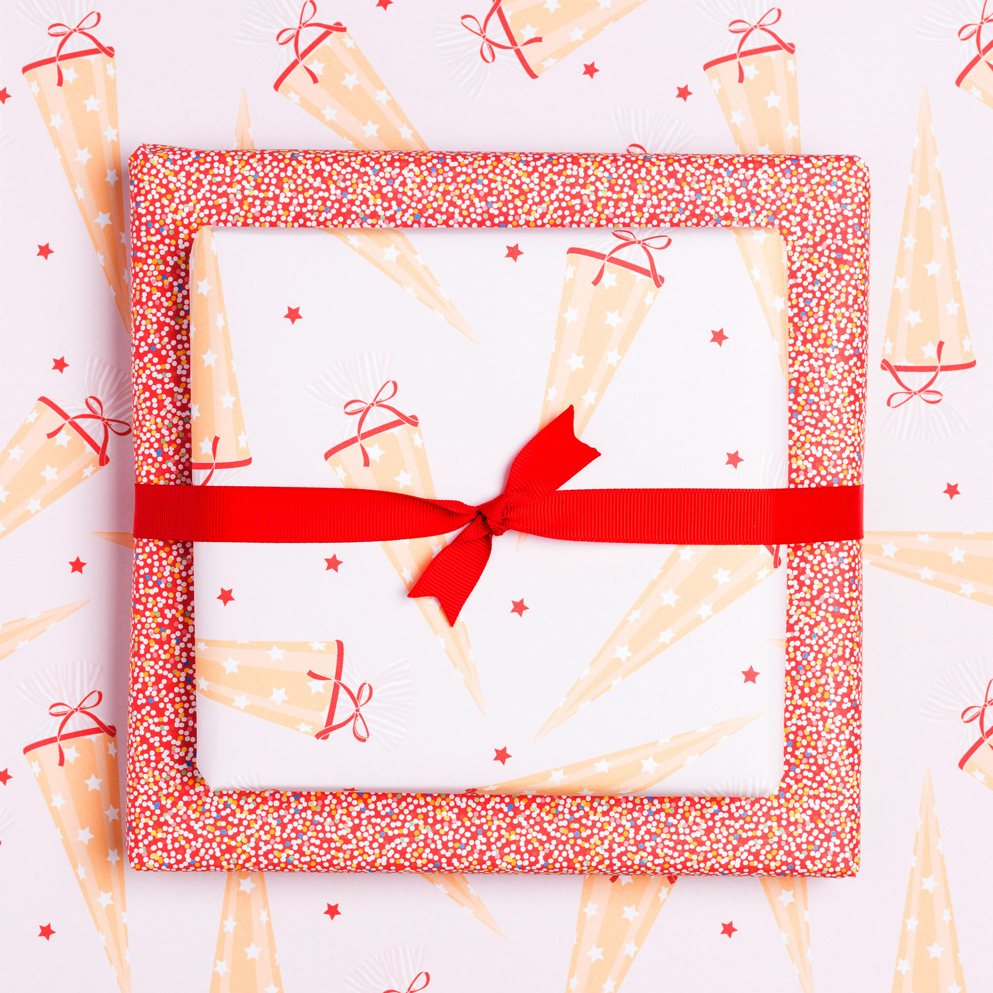 My Pretty Circus - Vente Ruban – emballage cadeau - Ruban cadeau rouge gros-grain 16 mm x 5 m, facile à nouer5