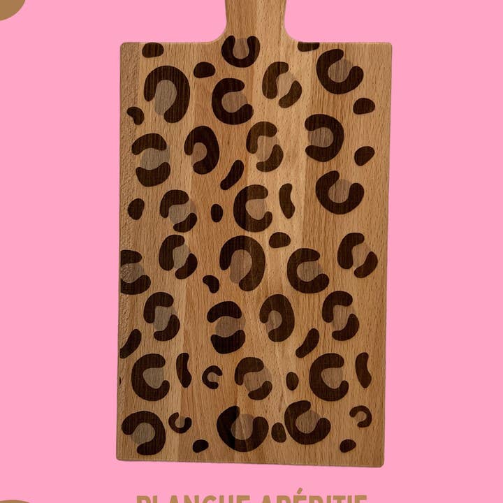 Aperitif board - full Leopard for wholesale by Névé Studios