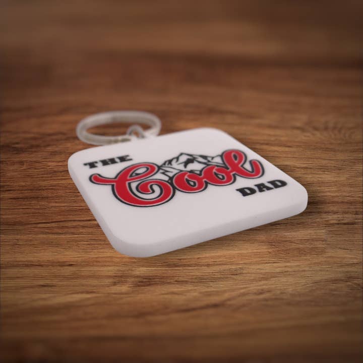 Happyink.co - Wholesale Keychain - Men's - The Cool Dad Keychain, Keychain for Dad, Men's Keychain2