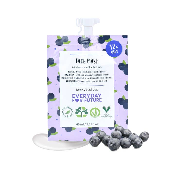 Everyday For Future - Wholesale Skincare Face Mask - Firming Face Mask with Blueberry Extract