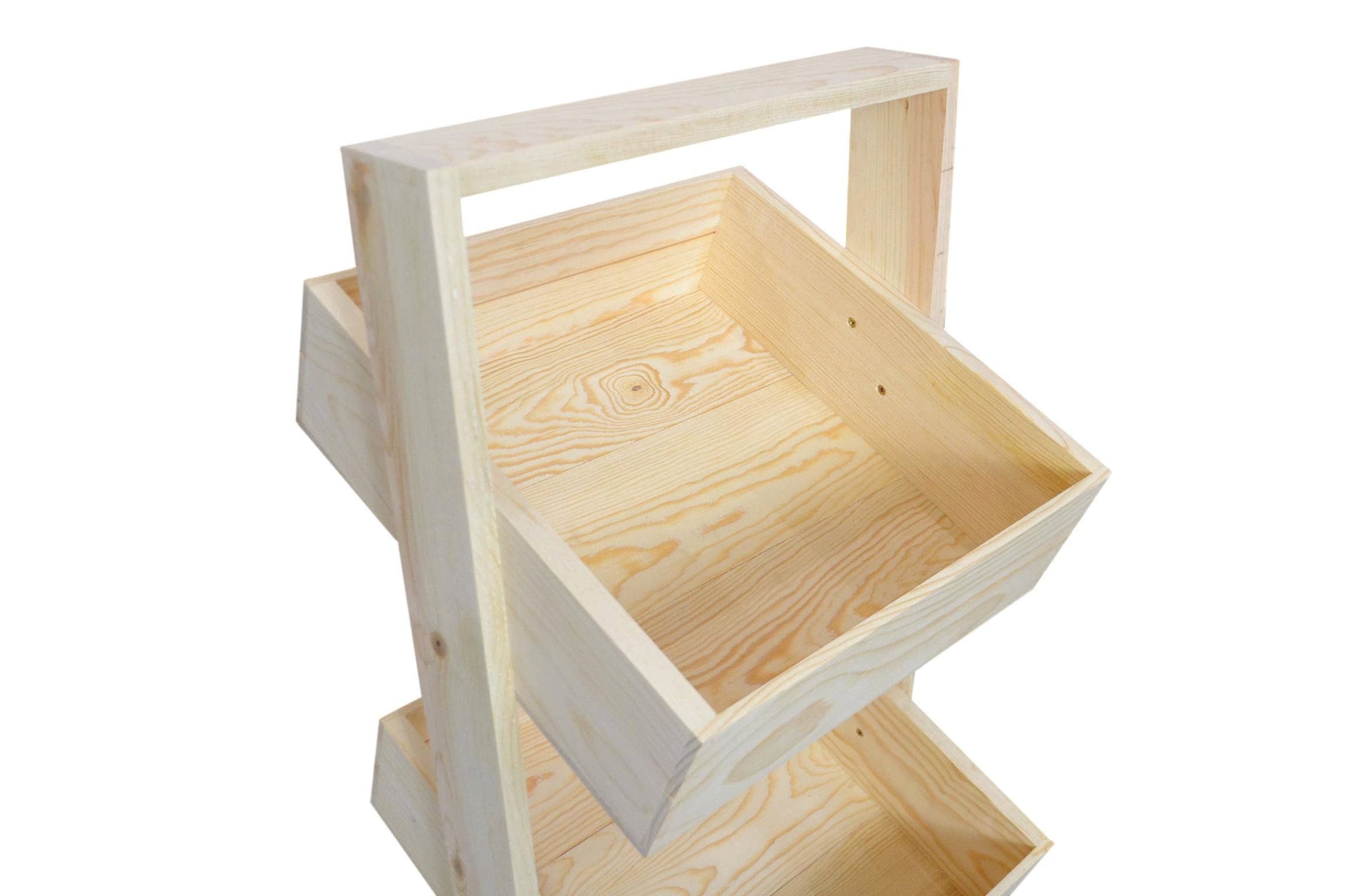 Poole & Sons Inc. - Wholesale Retailer Display Stand/Case - Wooden Store Display Tall 3 Tier3