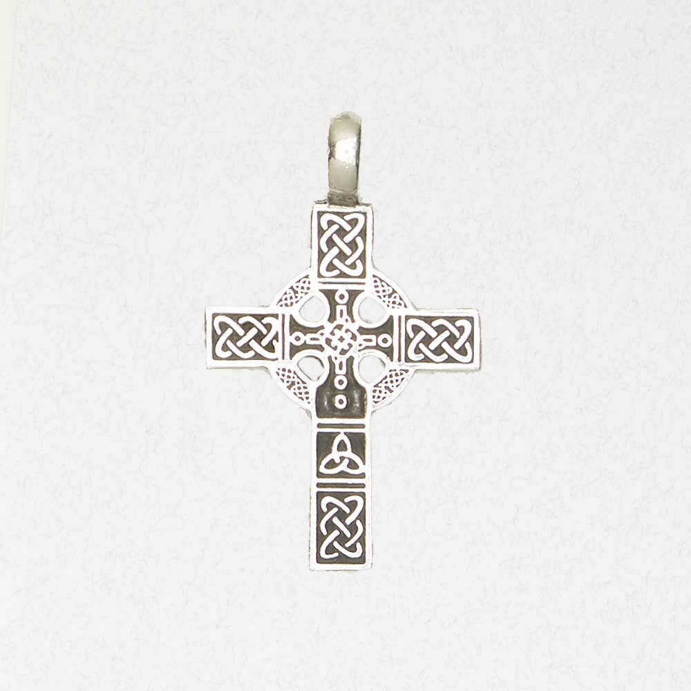 Nirvana LLC - Wholesale Individual Charm/Pendant - Celtic Pewter Pendant Necklace - Celtic Cross
