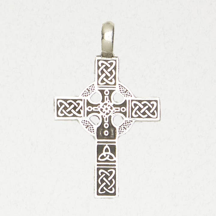 Nirvana LLC - Wholesale Individual Charm/Pendant - Celtic Pewter Pendant Necklace - Celtic Cross0