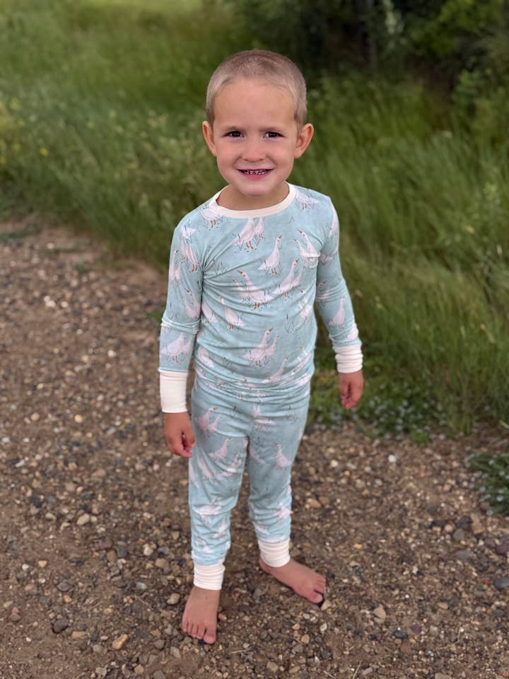 Gosling Grove - Conjunto de Pijama por atacado de Little Sprouts Clothing