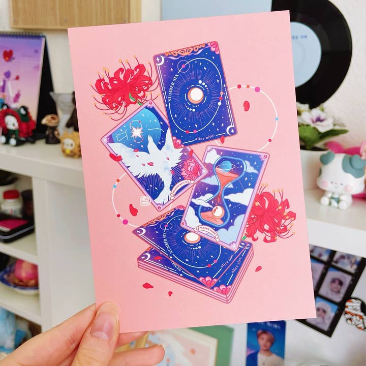 Impresión de Postal "Alicia en el País de las Maravillas" para venta al por mayor de Prismono