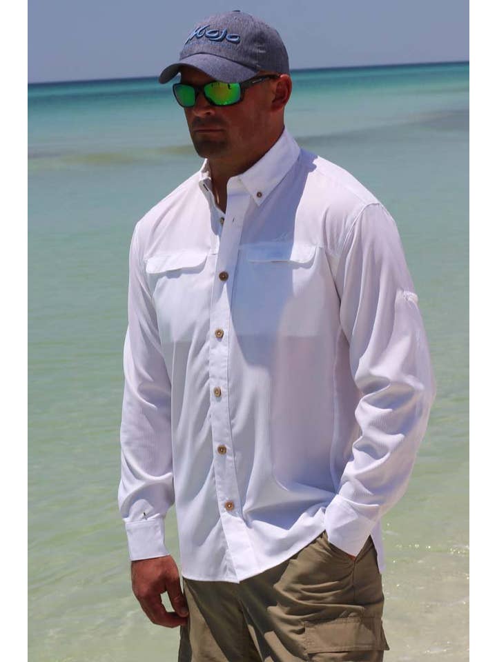 Mojo Sportswear Company - Wholesale Button Down Shirt - Men's - Mr. Big Long Sleeve Shirt