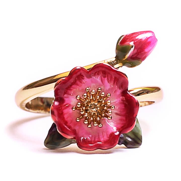Wild Flower Open Ring for wholesale by Bill Skinner